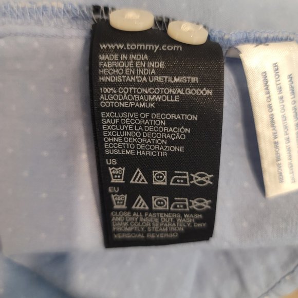 Tommy Hilfiger polka dot shirt dress XS - Picture 6 of 6